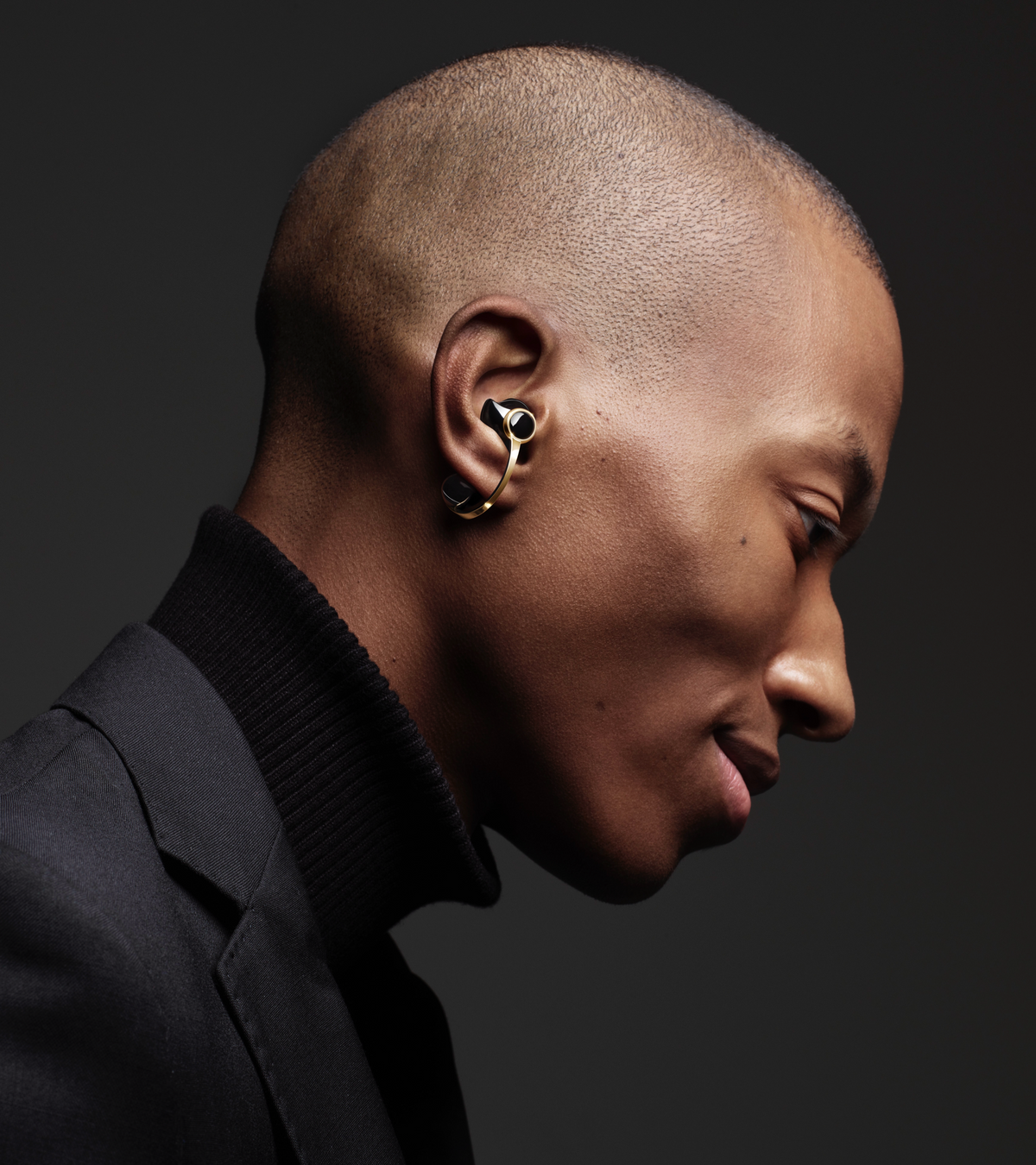 Black/18ct. Gold (Svart)