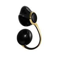 Black/18ct. Gold (Svart)